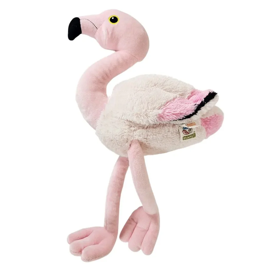 Pink Flamingo Plush Toy Stuffed Animal Eco Friendly 17 Inch Doll Nature Planet
